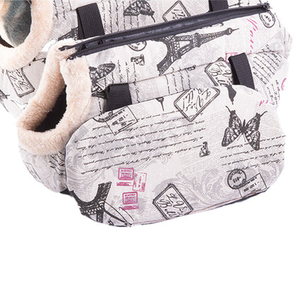 BOLSO TRANSPORTADOR DE MASCOTAS ESTAMPADO