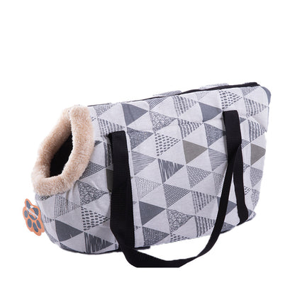 BOLSO TRANSPORTADOR DE MASCOTAS ESTAMPADO