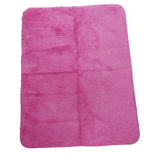 ALFOMBRAS TIPO PELUCHE FUCSIA